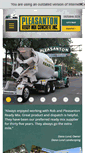 Mobile Screenshot of pleasantonreadymix.com